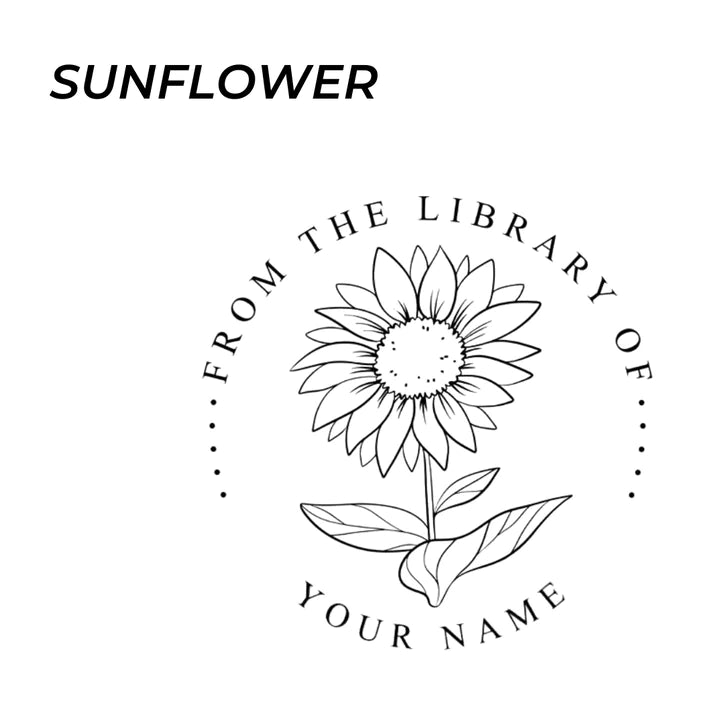 Personalized Book Stamp
