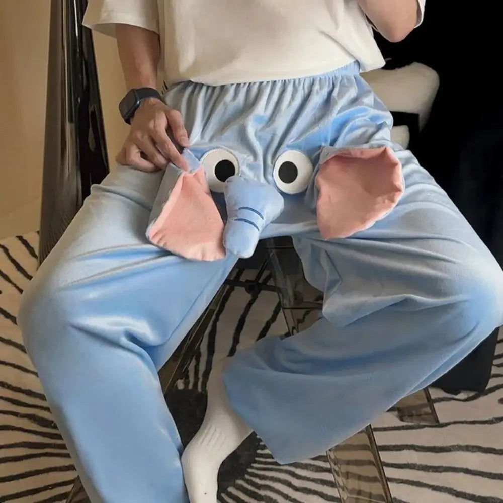 Funny Elephant Trunk Pajama Pants