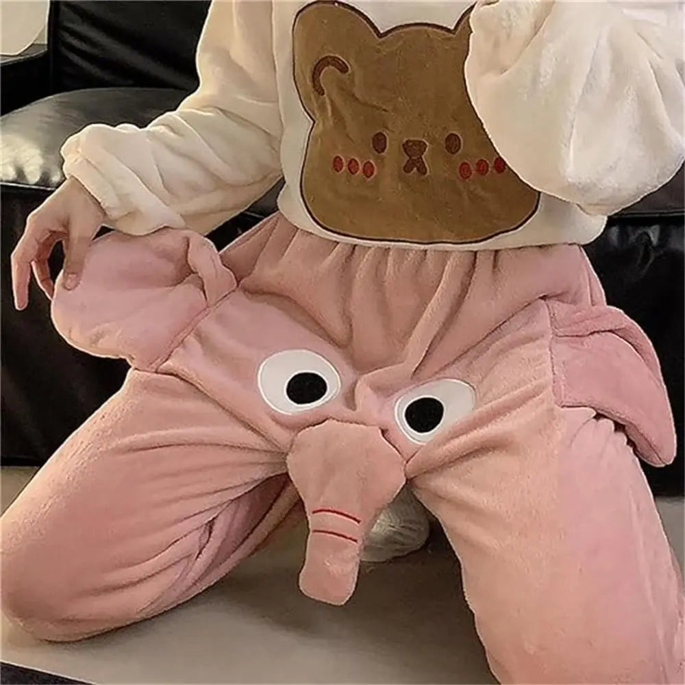 Funny Elephant Trunk Pajama Pants