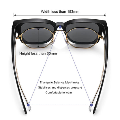Fitover Sunglasses (Anti-Glare)